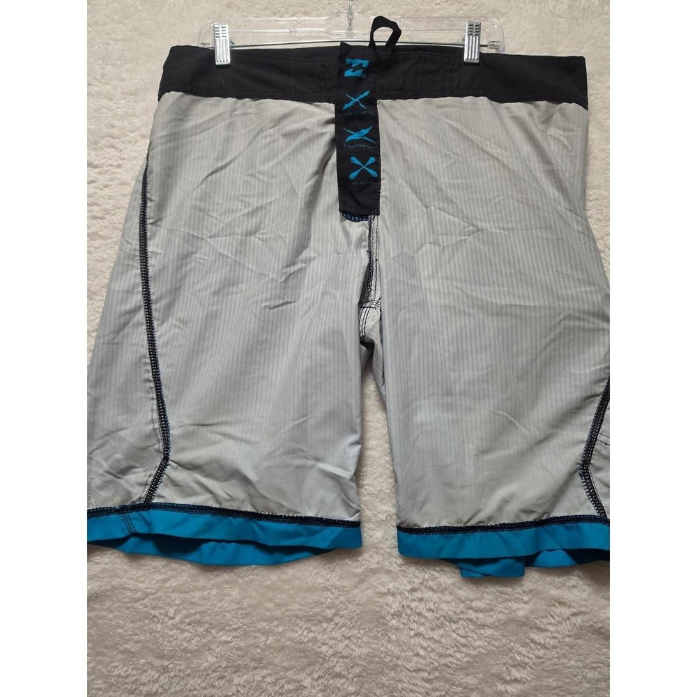 Billabong Platinum X Hydrostretch Board Shorts Blue Black Ombre Mens 38 M138TALJ - Picture 6 of 7